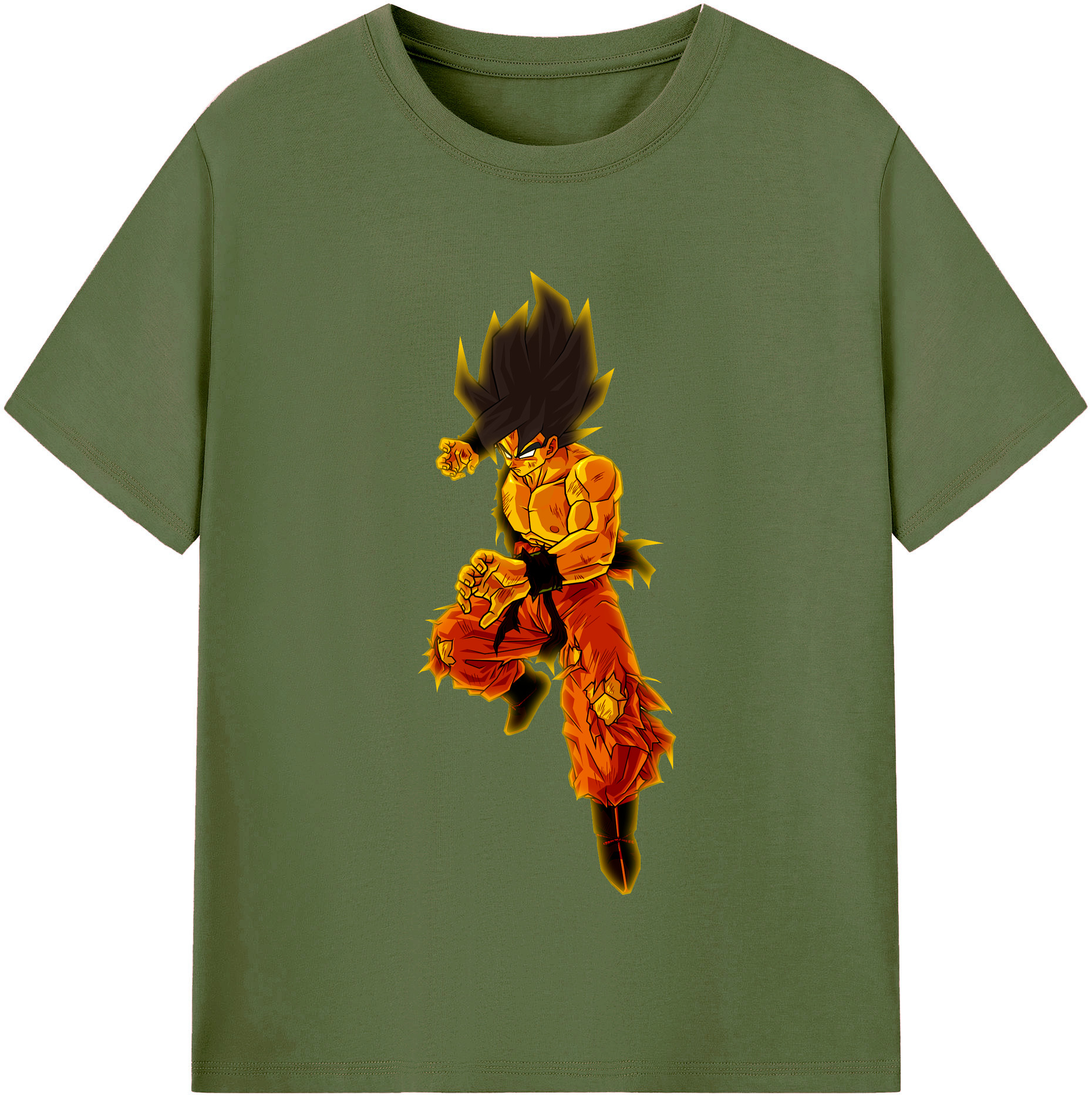 （画像用） ドラゴンボール 孫 悟飯（そんごはん）DRAGON BALL Son Gohan 綿100％半袖Tシャツ（フロントプリント）